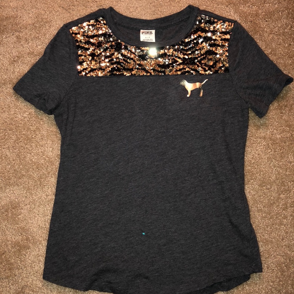 PINK sequin shirt